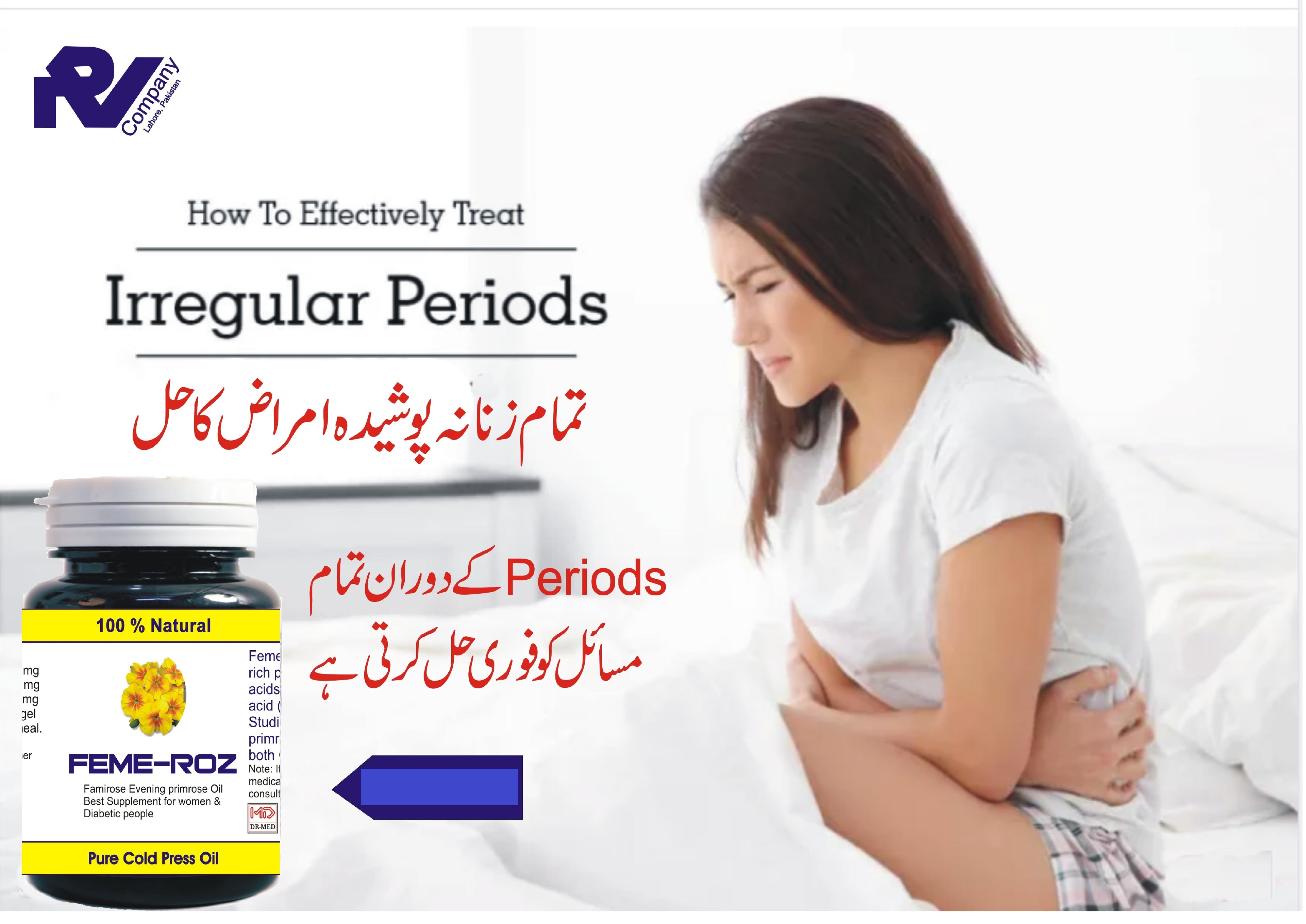 Feme-Roz (Pure Evening Primrose Oil)